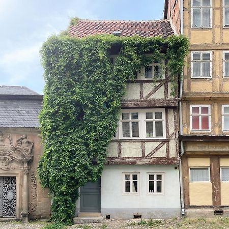 Das Fachwerkhaeuschen Am Kornmarkt - Herzlich & Charmant クヴェードリンブルク エクステリア 写真