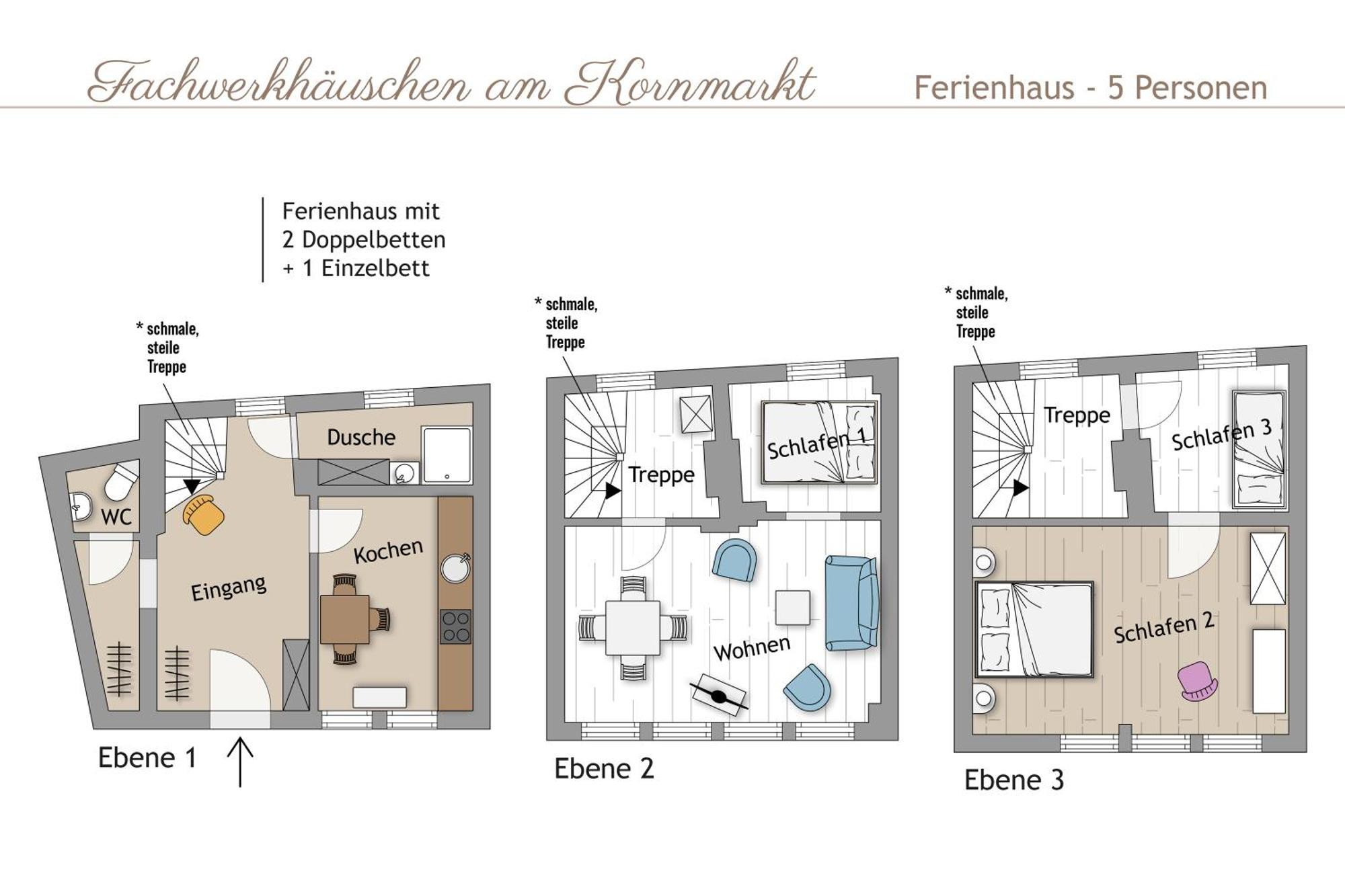 Das Fachwerkhaeuschen Am Kornmarkt - Herzlich & Charmant クヴェードリンブルク エクステリア 写真